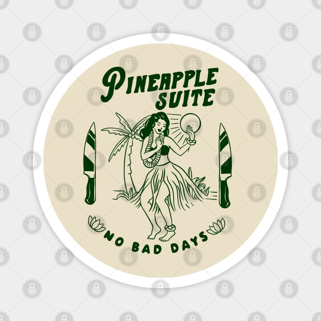 pineapple suite Magnet by Sandieteecash